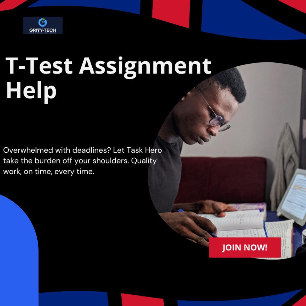 T-Test Assignment Help