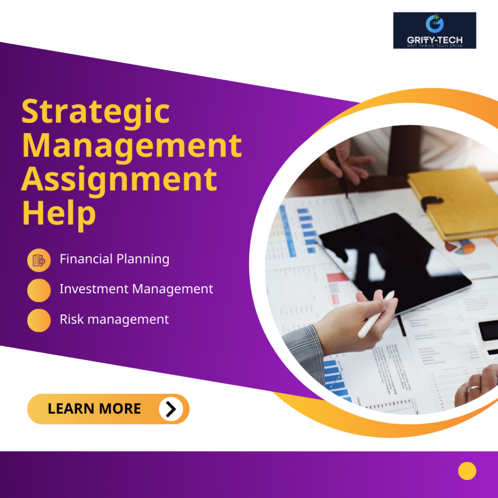 Strategic Management Assignment Help