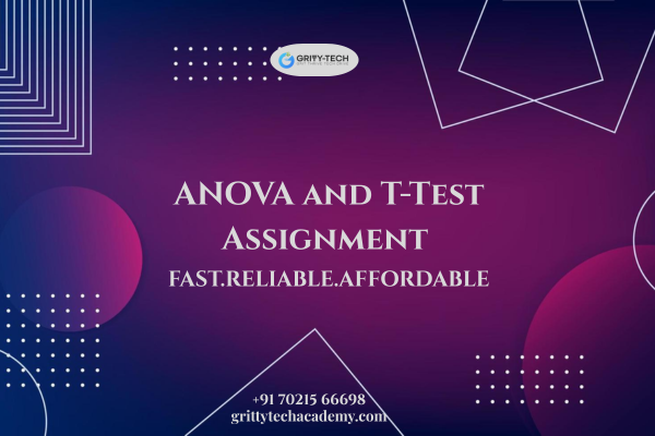 ANOVA and T-Test Assignment Help