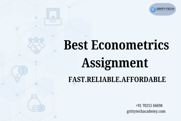 Best Econometrics Assignment Help